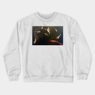 Koi Fish at Himeji Castle Park Crewneck Sweatshirt